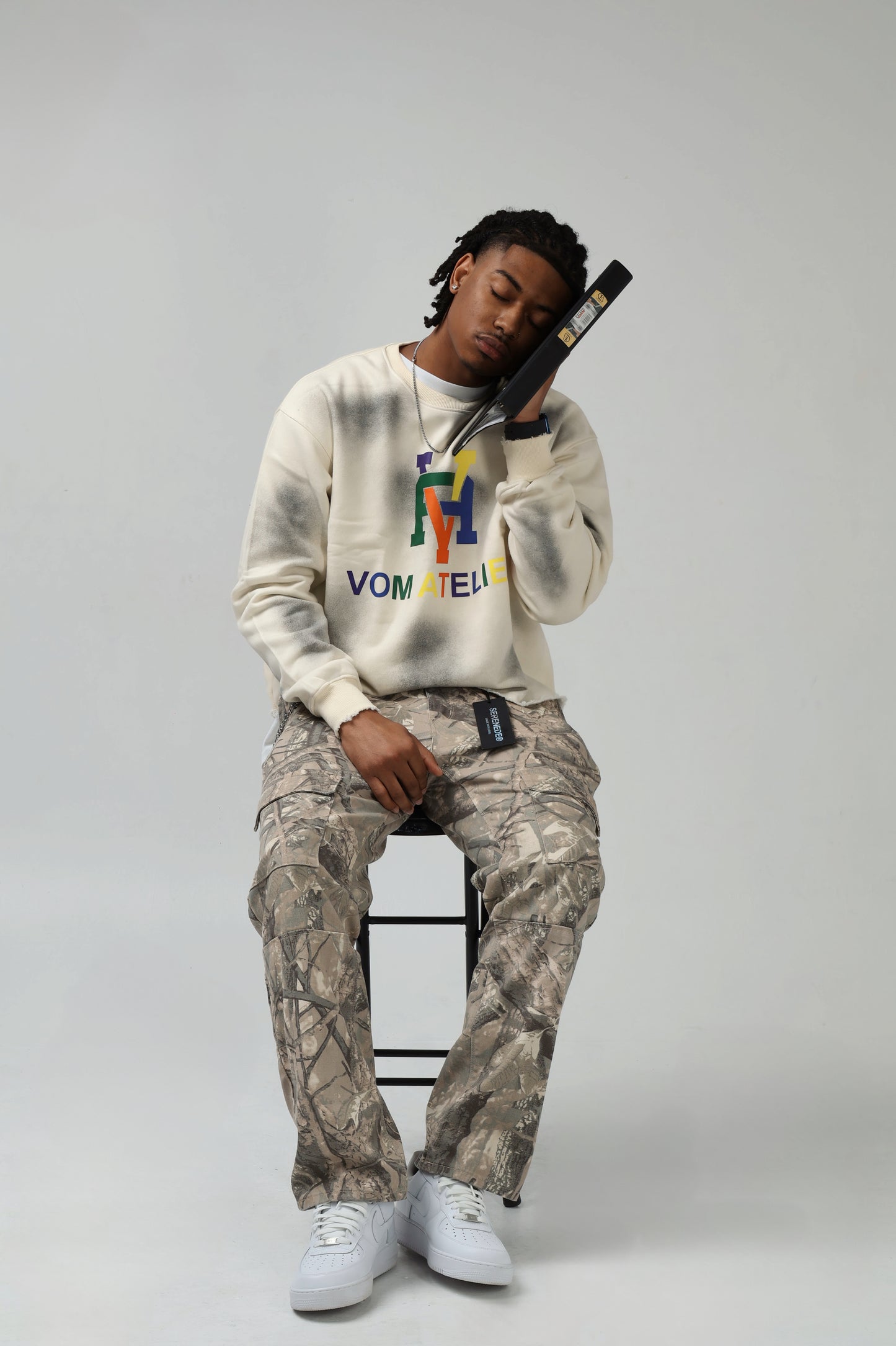 Distressed Crewneck