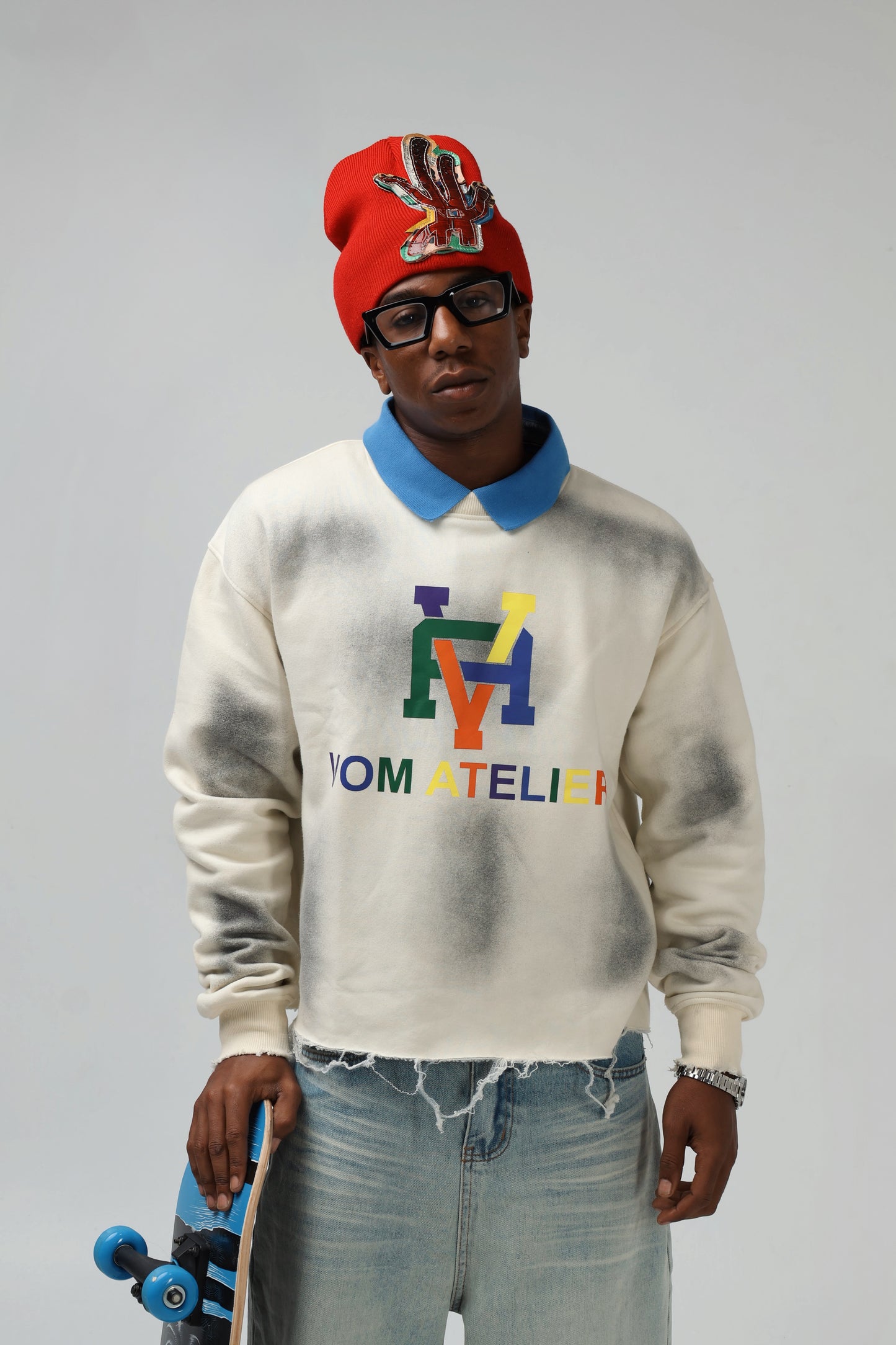 Distressed Crewneck